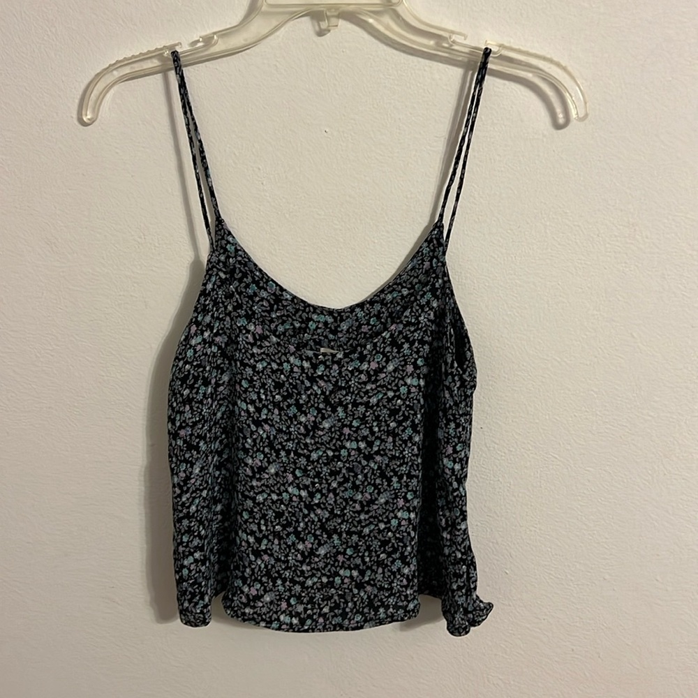 Brandy Melville Floral Crop Tank